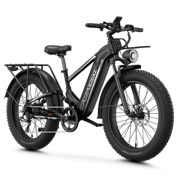 Aipas M2 Xterrain Ebike Aipas-M2-black Basket - Image 1