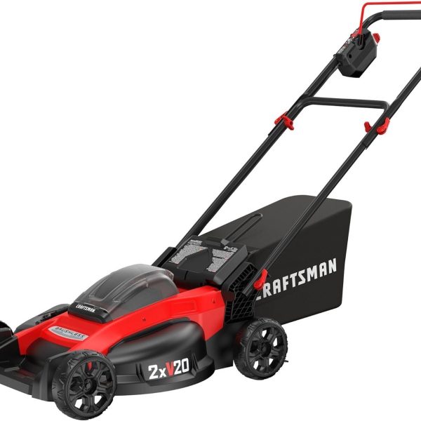 CRAFTSMAN V20 Lawn Mower, Push Mower - Image 1