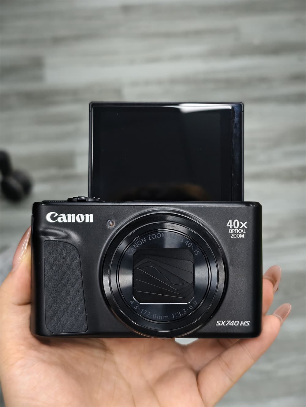 98% NEW! Canon PowerShot SX740 HS Zoom Lens Compact Digital Camera - Image 1