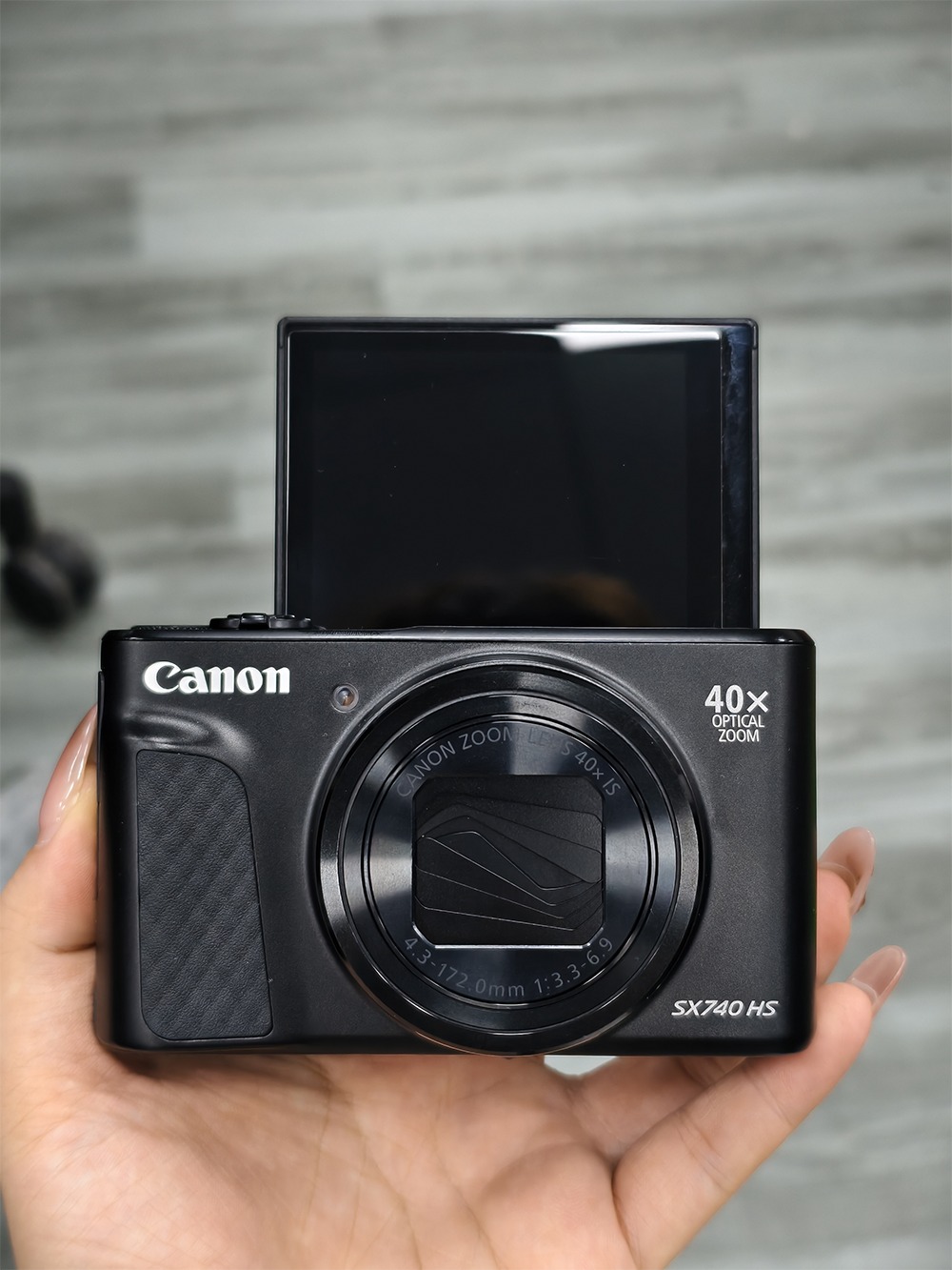 98% NEW! Canon PowerShot SX740 HS Zoom Lens Compact Digital Camera - Image 1