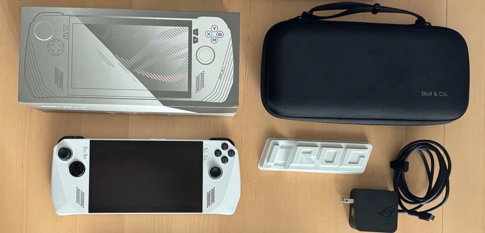 ASUS ROG Ally AMD Ryzen Z1 Extreme 512GB White Gaming Handheld Console - Image 1