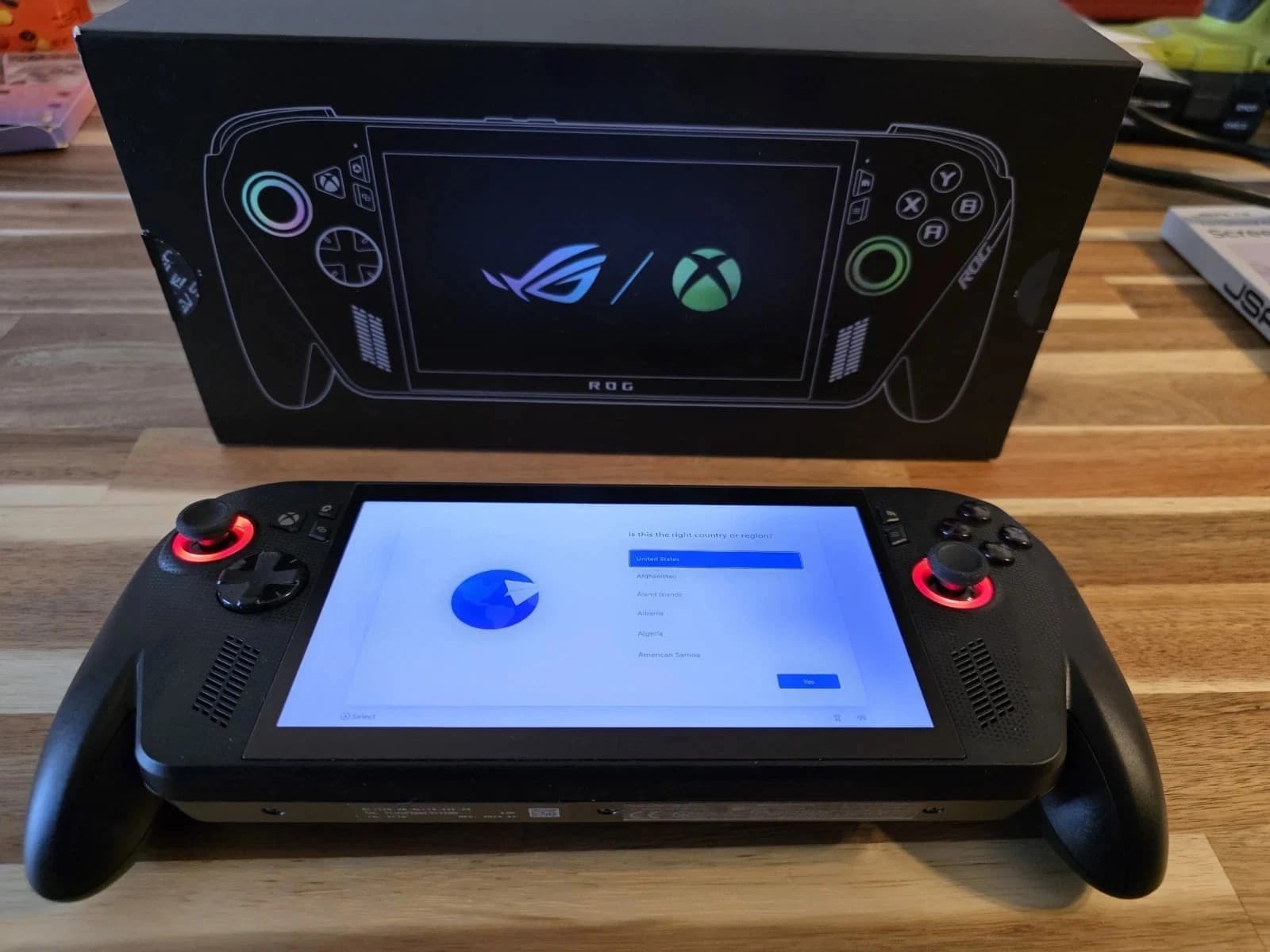 Asus ROG Xbox Ally X 1TB Black (Open Box + Screen Protectors) - Image 1