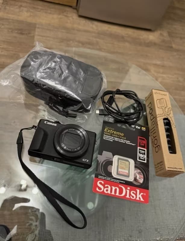 Canon G7X Mark III – Brand New, High-Performance Compact - Image 1