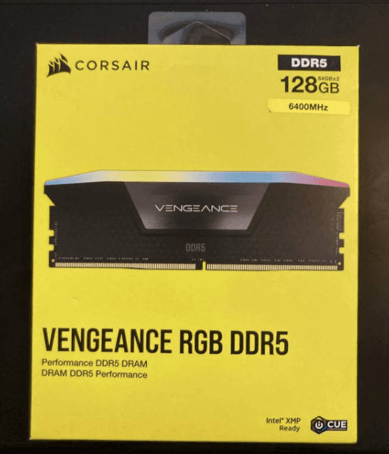 Corsair Vengeance RGB DDR5 128GB (2x64GB) 6400MHz - Image 1