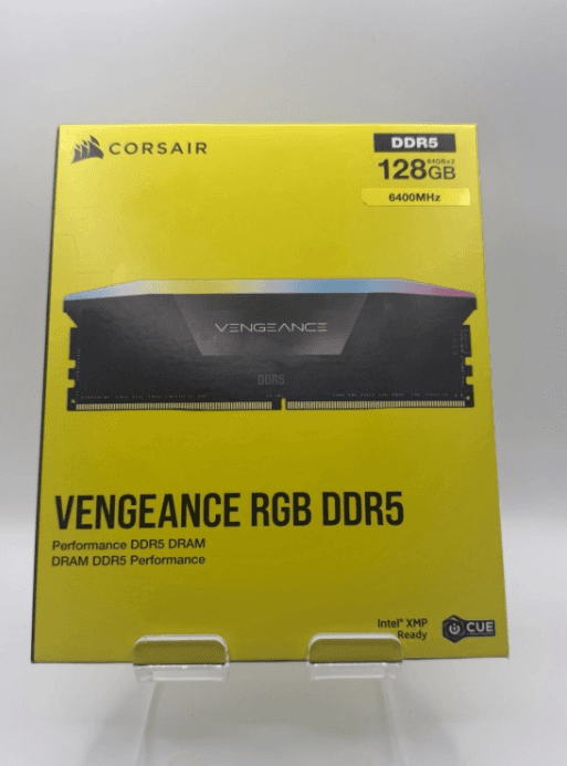 Corsair Vengeance RGB DDR5 128GB (2x64GB) 6400MHz CL42 Desktop Memory Kit - Image 1