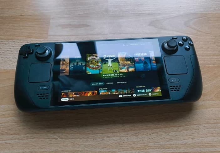 Valve Steam Deck LCD – 256 GB – Like New - OVP & Accessories - Image 1