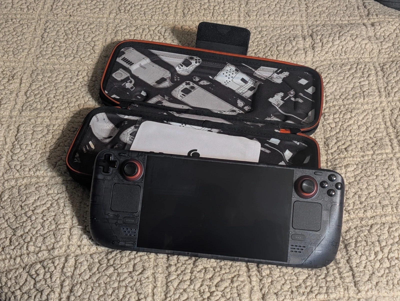 Valve Steam Deck OLED – 1TB Limited Edition + Carrying Case + Fast Charger + 512GB SD Card - Image 1